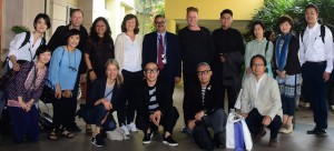Delegates and Speakers pose for the happy picture during the AGI in India Conference. 