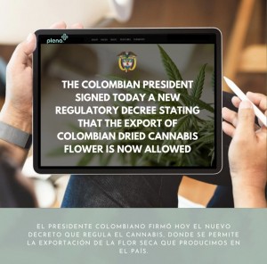 Colombian President signed new cannabis decree