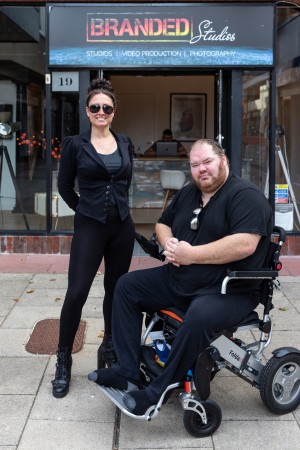 Charlotte Fantelli and Simon Sansome