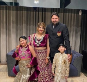 Aksha KambojMishka KambojAvyaan Kamboj and Mohit Kamboj