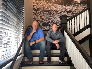 Josh Nowack and Benjamin Ackerman of Breaking Free Apparel seeking to bring job opportunities to those needing a second chance. 