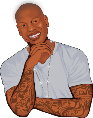 © 2020 Simon Rieber (Art for Tyrese Gibson)