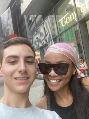 nicholas pinto with bonang matheba