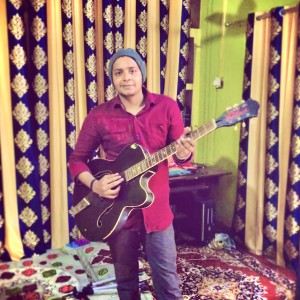RECORDING IN STUDIO