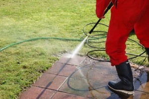 pressure wash and seal pavers