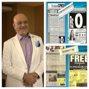 Sumant Kaul helped BPL Mobile through Front page ads