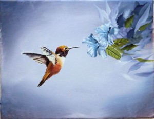 Bird Paintings Hummingbird