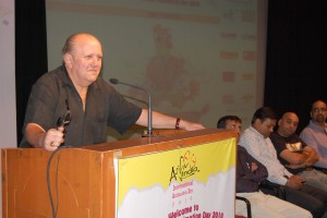 William Dennis during Previous IAD Celebrations