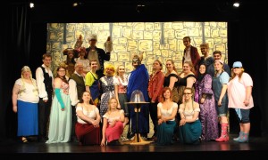  Cast and Crew at their weekly rehearsals