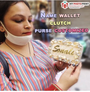 Customized Name Wallet Clutch Purse