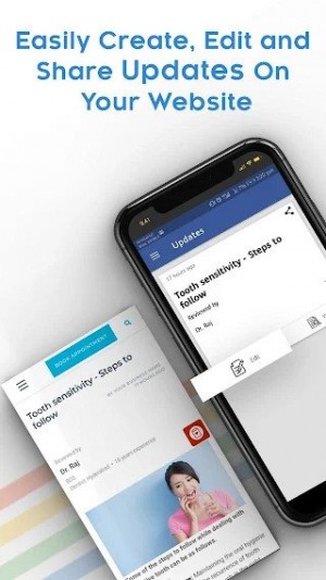 Instant Website Builder: Websites.co.in App