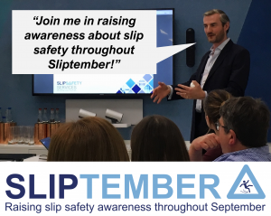 Christian Harris is giving away £50,000 of free slip tests this Sliptember
