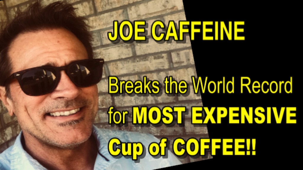WORLD RECORD... Most Expensive Cup of Coffee IssueWire