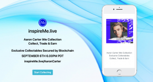 Aaron Carter iMe Collection Mobelization