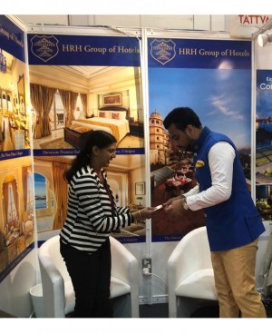 Mr. Lakshyaraj Singh Mewar, Executive Director of HRH Group of Hotels at World Travel Market (WTM) 2018 held recently in London