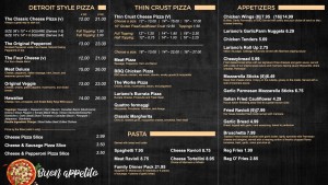 pizzer menu template