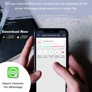 Export Contacts For WhatsApp