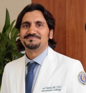 Yaser Cheema, MD, FACC, FSCAI, a Cardiologist & Interventional Cardiologist with Heart & Vascular Specialists