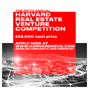 Now Accepting Applications for the Fifth Annual Harvard Real Estate Venture Competition