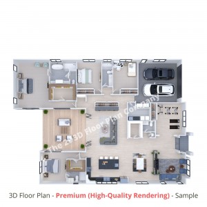 3D Floor Plan Sample HR