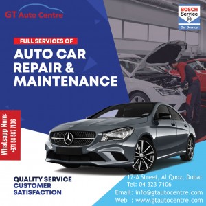 Visit GT Auto Centre for all your vehicle repairs, service, and maintenance needs