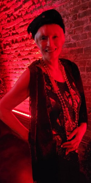 in Gatsby style theme at PIFF.Rosemary Marks Producer/Writer Do It Scared 