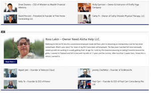 The entrepreneurs interviewed were responsible for more than 3,000 staff