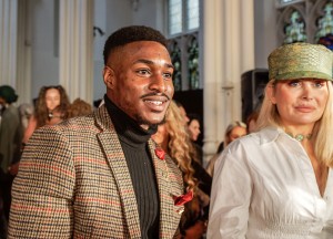 Fighter Idris Virgo and Victoria Featherstone Pierce photo: Peter Hogan