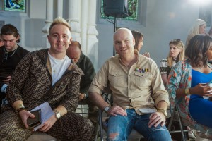 John Galea with Philip Baldwin photo: Peter Hogan