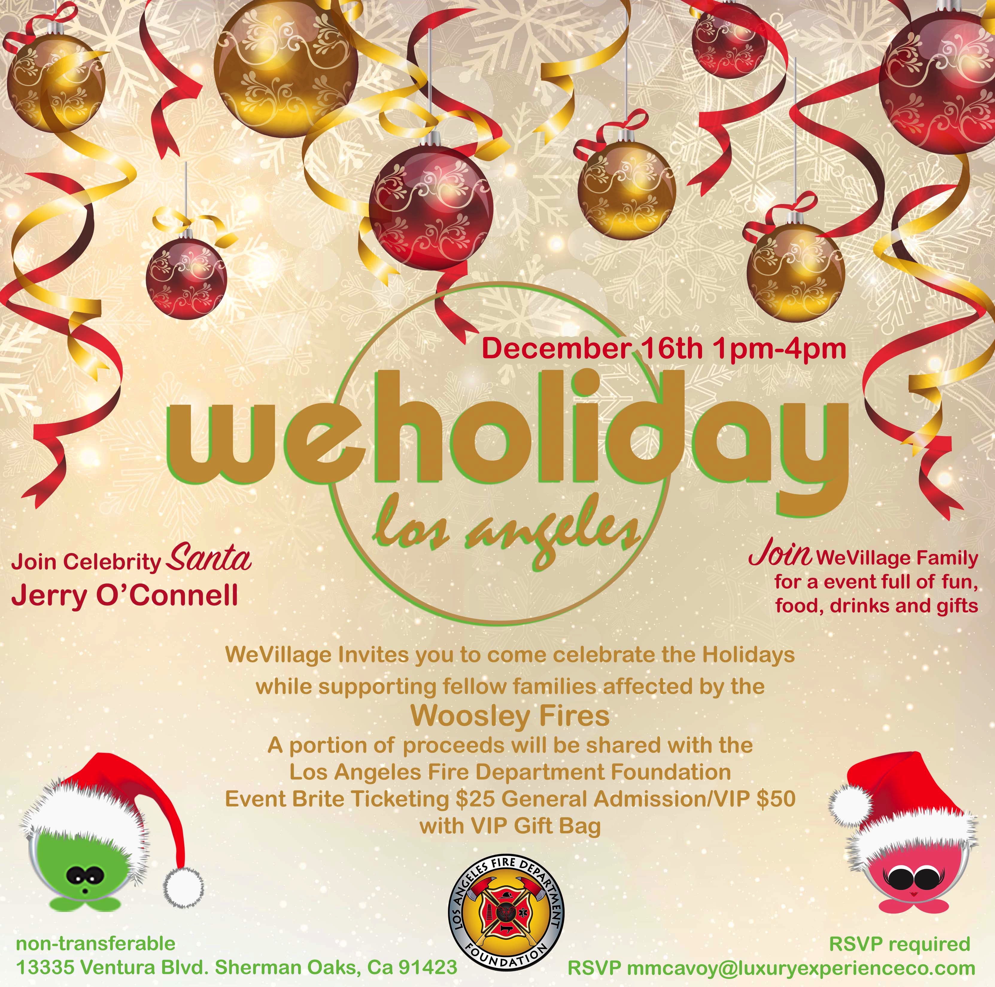 Please join us for a red carpet event, filled with local culinary