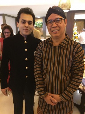  Viveck Shetty, Motivational Speaker and Mystic with Ade Sukender, Consul General of Indonesia