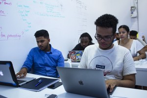 The Knowledge House students