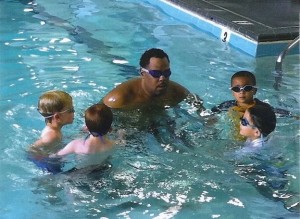 Aquatics instructor Bobby Broome saves lives by teaching swimming and water safety techniques to all ages.
