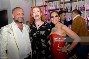 Designer Elie Balleh, Steffanie Finn, Mari Balleh, @ Winter FIlm Awards