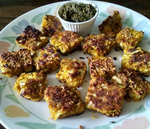 Kobichi Wadi (Spicy Steamed Cabbage Cake)