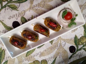 Vegetable Seekh Kabab