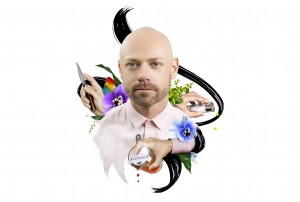 Reimagined portrait of Igor Zukowiec, the founder of Alchemiq Catering