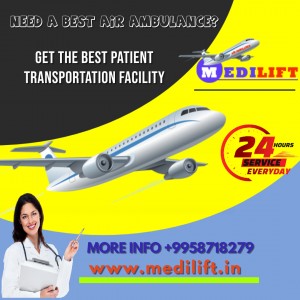 Medilift Air Ambulance Service in Bangalore