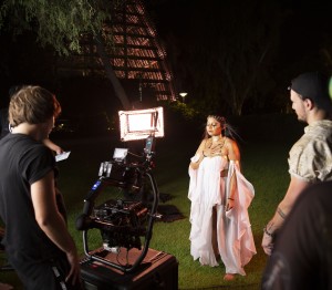 Shooting of Tree of Flames music Video