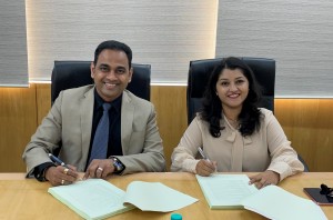 Signing of MDAVF SHA by promoters Nagesh & Sunayana Basarkar