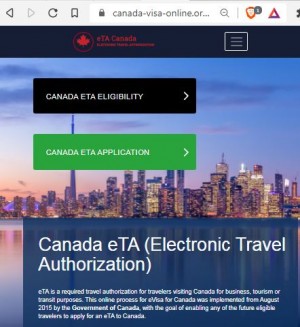 CANADA ETA