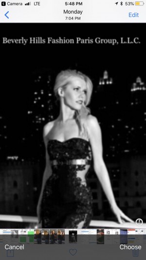 Billionaire row 24 k Gold  Beverly Hills collection Paris 