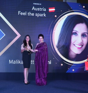 Parineeta Sethi with Mallika Sadani