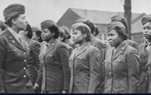  LTC Charity Adams Earley, Commander of 6888th Central Postal Directory Battalion. World War II Veterans