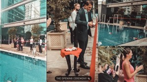Opening ceremony of Aqua Fitness