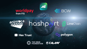 hashport validator swarm composed of industry leaders - Worldpay from FIS, The HBAR Foundation, Polygon, Animoca Brands, Hex Trust, StableNode , LimeChain, Calaxy and BCW Group 