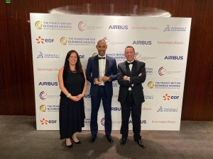 Scaleflex winning the award
