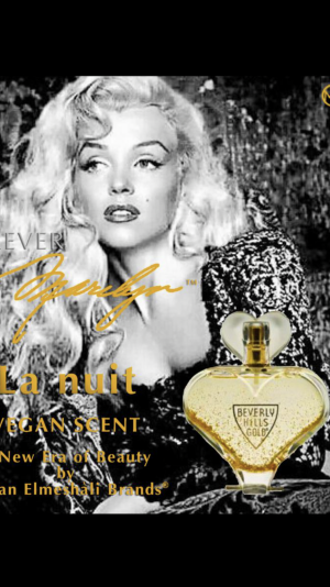100 % vegan scent “ a new era of beauty. “ forever marilyn “ 