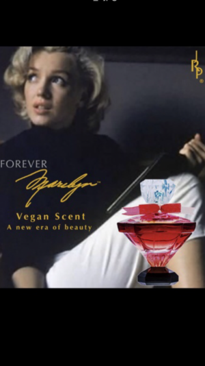 100 %. Vegan scent.  Forever marilyn a new era od beauty