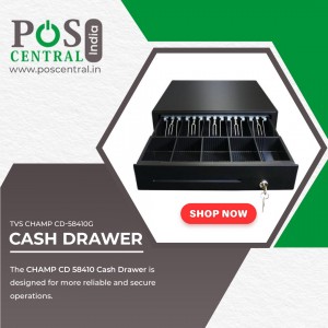 TVS CHAMP CD 58410G CASH DRAWER